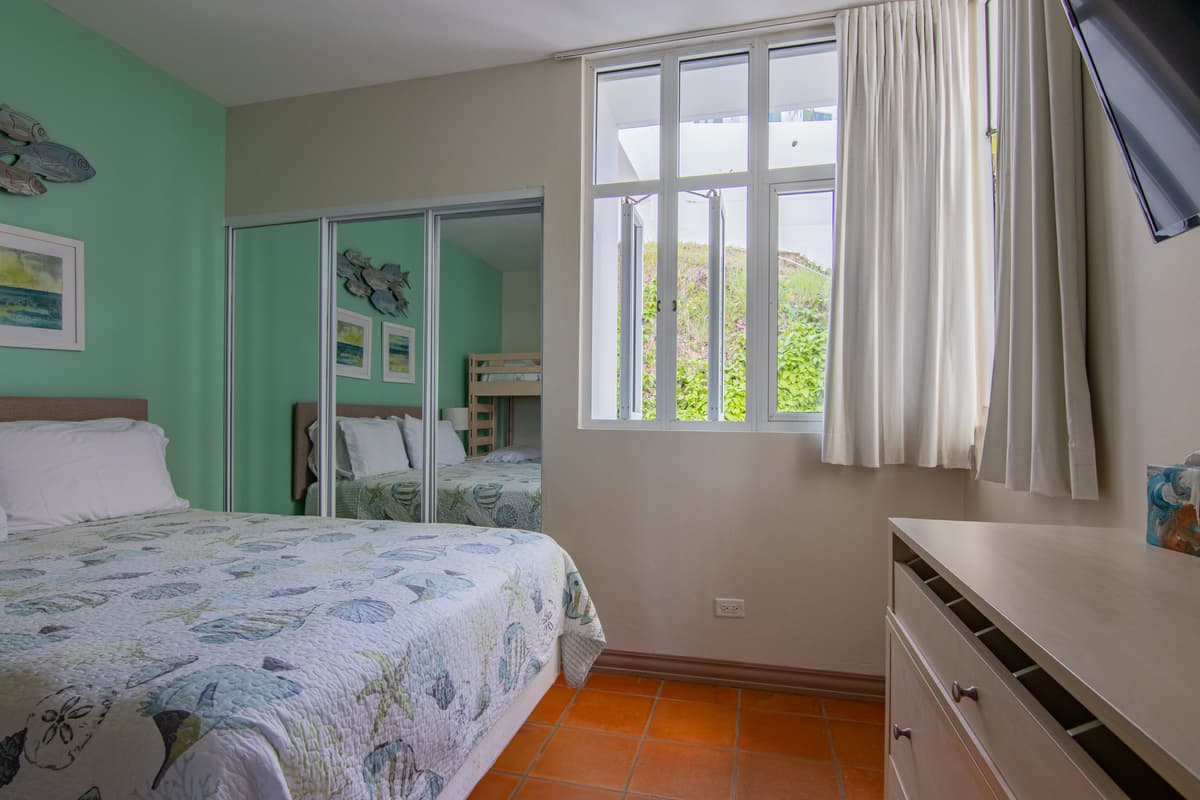 Guest room with view