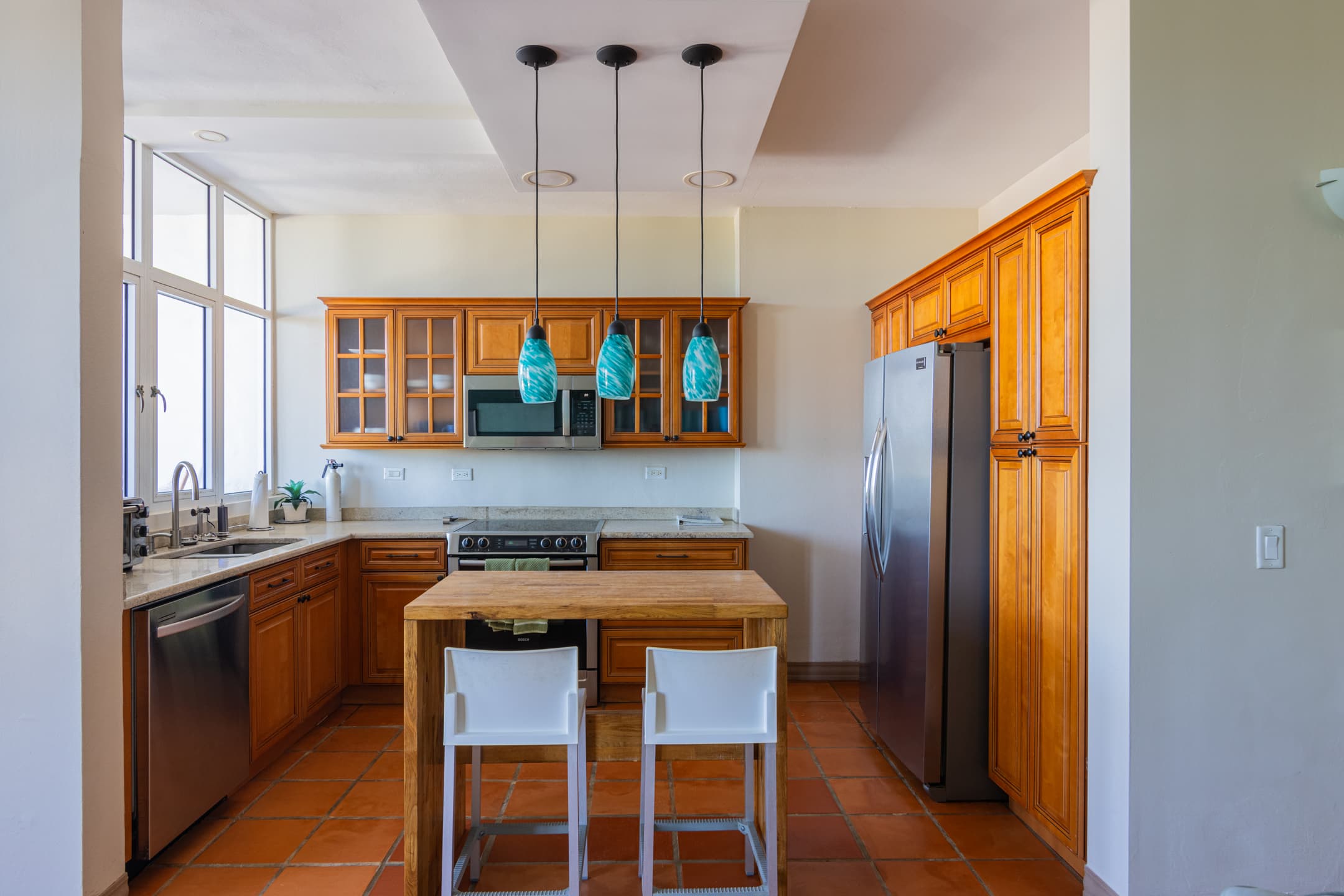 Equipped kitchen