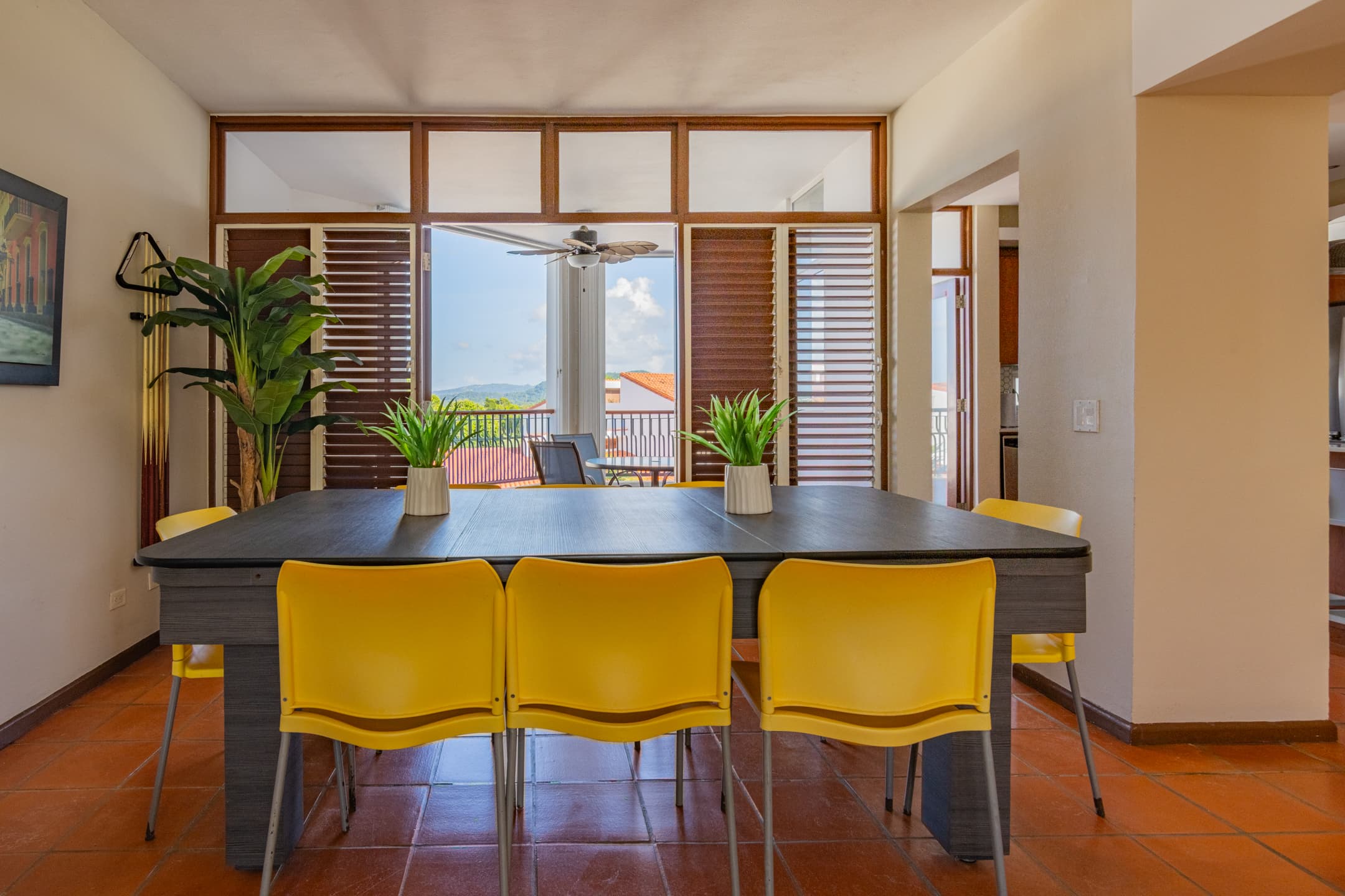 Pool table dining